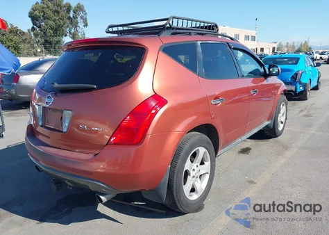 2004 Nissan Murano Sl from USA, damaged, VIN JN8AZ08W24W333102